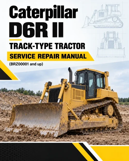 Caterpillar CAT D6R II Track-Type Tractor Service Repair Manual (BRZ00001 and up) Caterpillar CAT D6R II Track-Type Tractor Service Repair Manual (BRZ00001 and up)