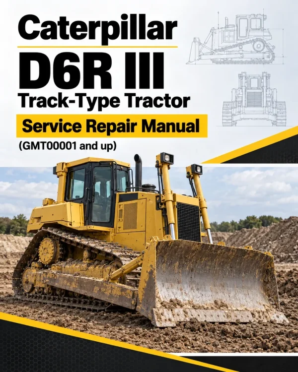 Caterpillar CAT D6R III Track-Type Tractor Service Repair Manual (GMT00001 and up)
