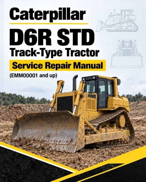 Caterpillar CAT D6R STD Track-Type Tractor Service Repair Manual (EMM00001 and up) Caterpillar CAT D6R STD Track-Type Tractor Service Repair Manual (EMM00001 and up)