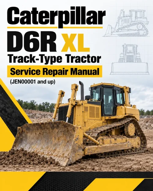 Caterpillar CAT D6R XL Track-Type Tractor Service Repair Manual (JEN00001 and up) Caterpillar CAT D6R XL Track-Type Tractor Service Repair Manual (JEN00001 and up)