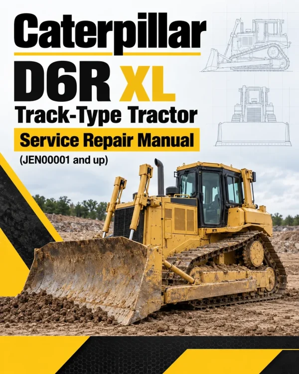 Caterpillar CAT D6R XL Track-Type Tractor Service Repair Manual (JEN00001 and up) Caterpillar CAT D6R XL Track-Type Tractor Service Repair Manual (JEN00001 and up)