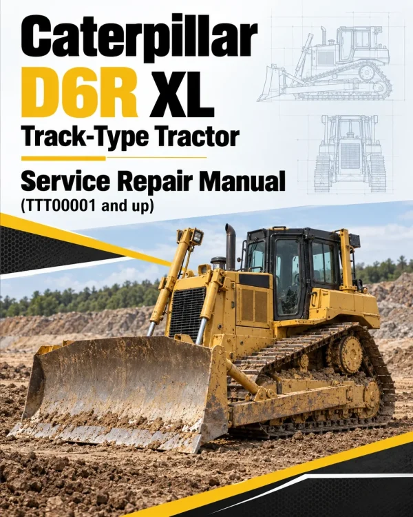 Caterpillar CAT D6R XL Track-Type Tractor Service Repair Manual (TTT00001 and up)