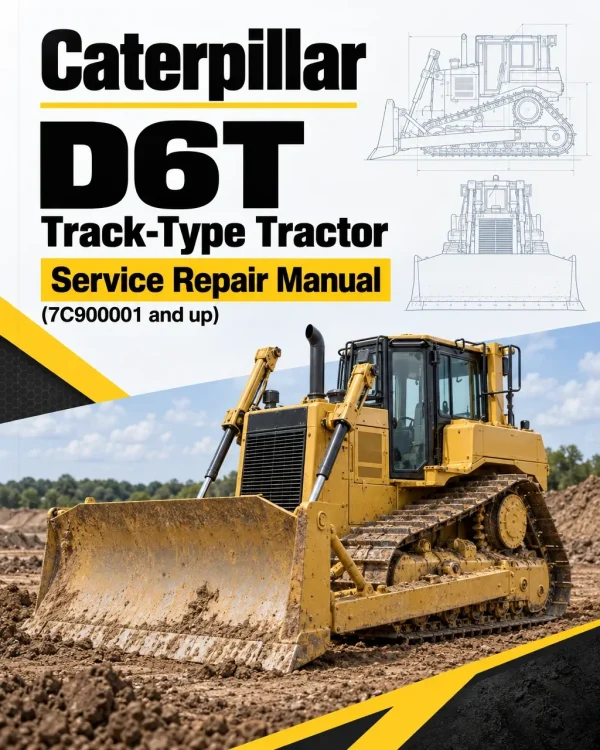 Caterpillar CAT D6T Track-Type Tractor Service Repair Manual (7C900001 and up)