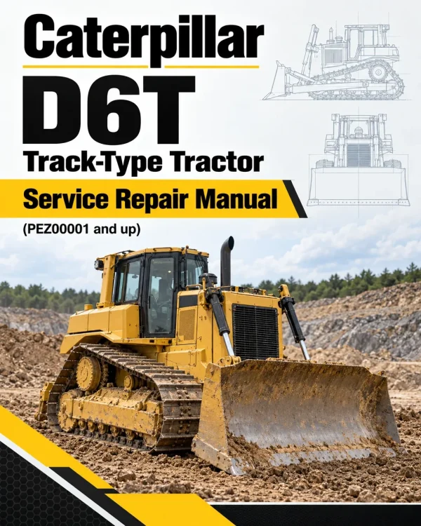Caterpillar CAT D6T Track-Type Tractor Service Repair Manual (PEZ00001 and up) Caterpillar CAT D6T Track-Type Tractor Service Repair Manual (PEZ00001 and up)