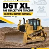 Caterpillar CAT D6T XL PAT Track-Type Tractor Service Repair Manual (WES00001 and up)