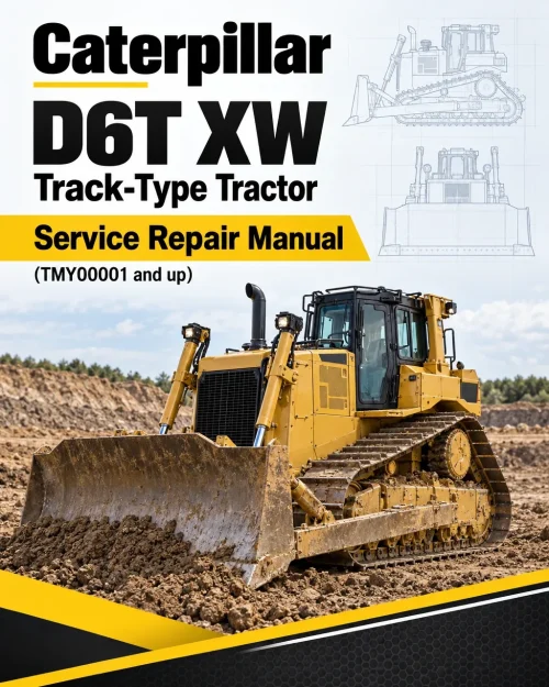 Caterpillar CAT D6T XW Track-Type Tractor Service Repair Manual (TMY00001 and up) Caterpillar CAT D6T XW Track-Type Tractor Service Repair Manual (TMY00001 and up)