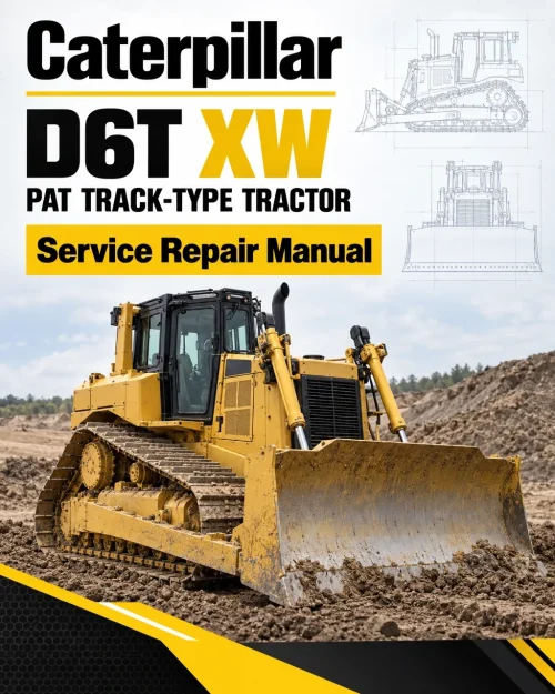 Caterpillar CAT D6T XW PAT Track-Type Tractor Service Repair Manual (WRN00001 and up)