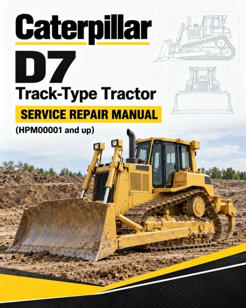 Caterpillar CAT D7 Track-Type Tractor Service Repair Manual (HPM00001 and up) Caterpillar CAT D7 Track-Type Tractor Service Repair Manual (HPM00001 and up)
