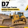 Caterpillar CAT D7 Track-Type Tractor Service Repair Manual (HXA00001 and up) Caterpillar CAT D7 Track-Type Tractor Service Repair Manual (HXA00001 and up)