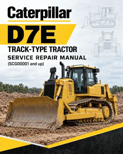 Caterpillar CAT D7E Track-Type Tractor Service Repair Manual (SCG00001 and up) Caterpillar CAT D7E Track-Type Tractor Service Repair Manual (SCG00001 and up)