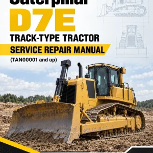 Caterpillar CAT D7E Track-Type Tractor Service Repair Manual (TAN00001 and up) Caterpillar CAT D7E Track-Type Tractor Service Repair Manual (TAN00001 and up)
