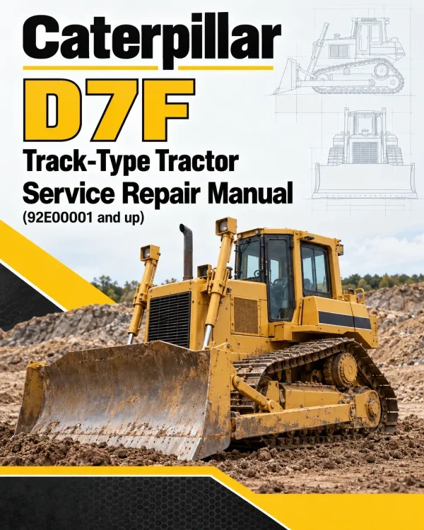 Caterpillar CAT D7F Track-Type Tractor Service Repair Manual (92E00001 and up) Caterpillar CAT D7F Track-Type Tractor Service Repair Manual (92E00001 and up)