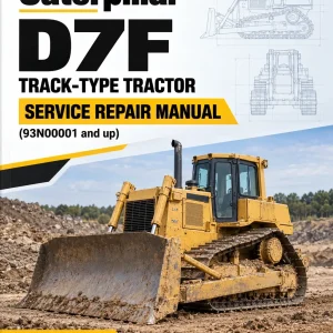 Caterpillar CAT D7F Track-Type Tractor Service Repair Manual (93N00001 and up)