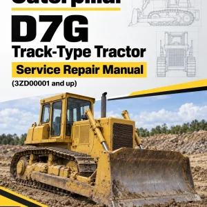 Caterpillar CAT D7G Track-Type Tractor Service Repair Manual (3ZD00001 and up) Caterpillar CAT D7G Track-Type Tractor Service Repair Manual (3ZD00001 and up)