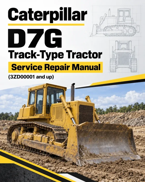 Caterpillar CAT D7G Track-Type Tractor Service Repair Manual (3ZD00001 and up) Caterpillar CAT D7G Track-Type Tractor Service Repair Manual (3ZD00001 and up)