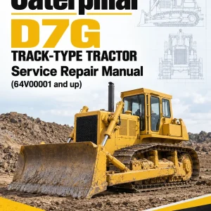 Caterpillar CAT D7G Track-Type Tractor Service Repair Manual (64V00001 and up)