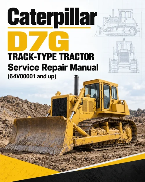 Caterpillar CAT D7G Track-Type Tractor Service Repair Manual (64V00001 and up) Caterpillar CAT D7G Track-Type Tractor Service Repair Manual (64V00001 and up)