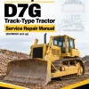 Caterpillar CAT D7G Track-Type Tractor Service Repair Manual (65V00001 and up)