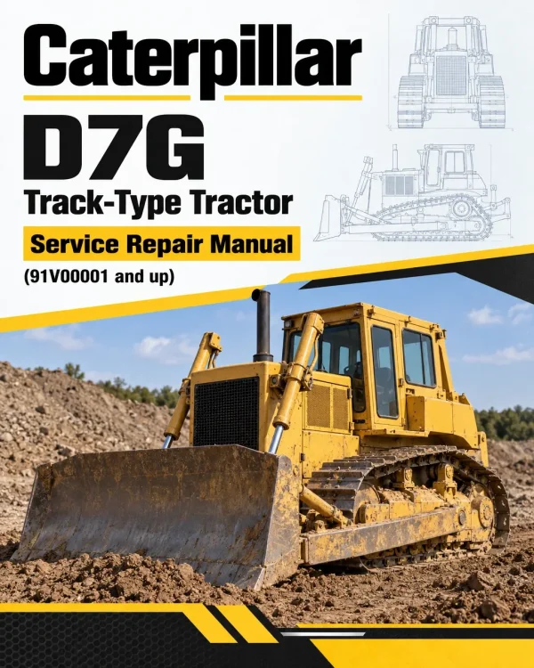 Caterpillar CAT D7G Track-Type Tractor Service Repair Manual (91V00001 and up) Caterpillar CAT D7G Track-Type Tractor Service Repair Manual (91V00001 and up)