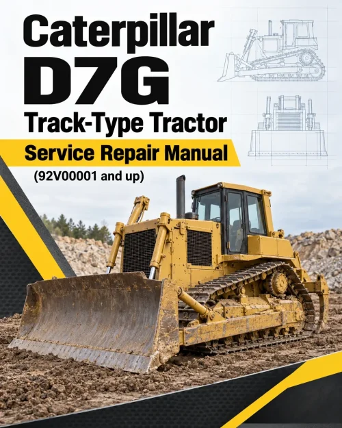Caterpillar CAT D7G Track-Type Tractor Service Repair Manual (92V00001 and up) Caterpillar CAT D7G Track-Type Tractor Service Repair Manual (92V00001 and up)