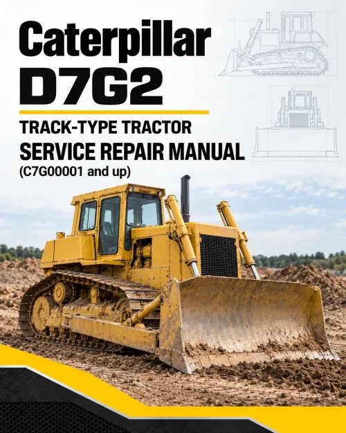 Caterpillar CAT D7G2 Track-Type Tractor Service Repair Manual (C7G00001 and up) Caterpillar CAT D7G2 Track-Type Tractor Service Repair Manual (C7G00001 and up)