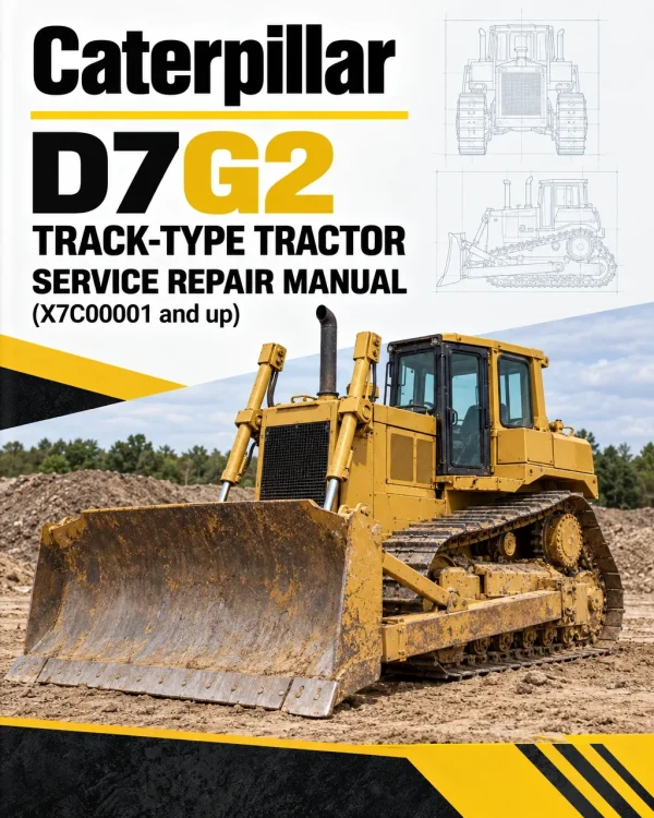 Caterpillar CAT D7G2 Track-Type Tractor Service Repair Manual (X7C00001 and up) Caterpillar CAT D7G2 Track-Type Tractor Service Repair Manual (X7C00001 and up)