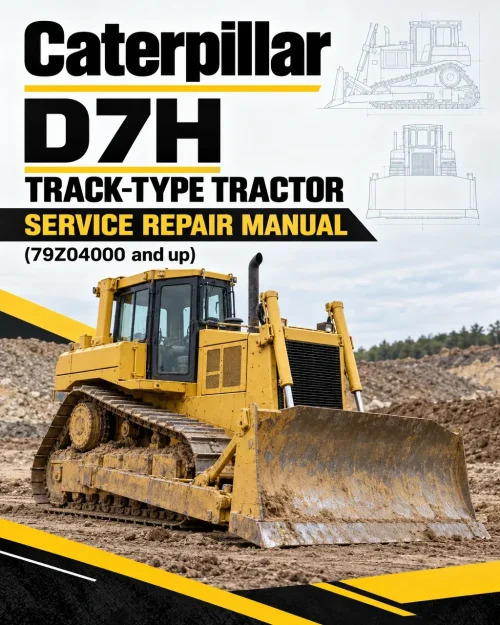 Caterpillar CAT D7H Track-Type Tractor Service Repair Manual (79Z04000 and up)