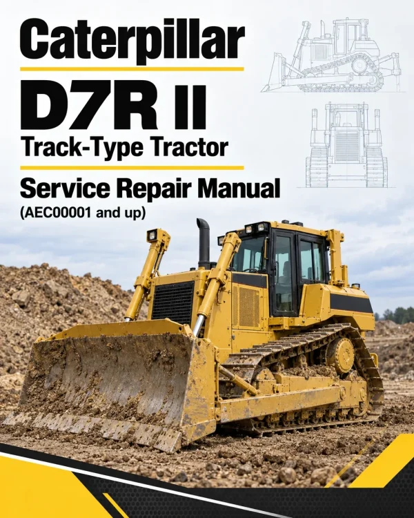 Caterpillar CAT D7R II Track-Type Tractor Service Repair Manual (AEC00001 and up) Caterpillar CAT D7R II Track-Type Tractor Service Repair Manual (AEC00001 and up)