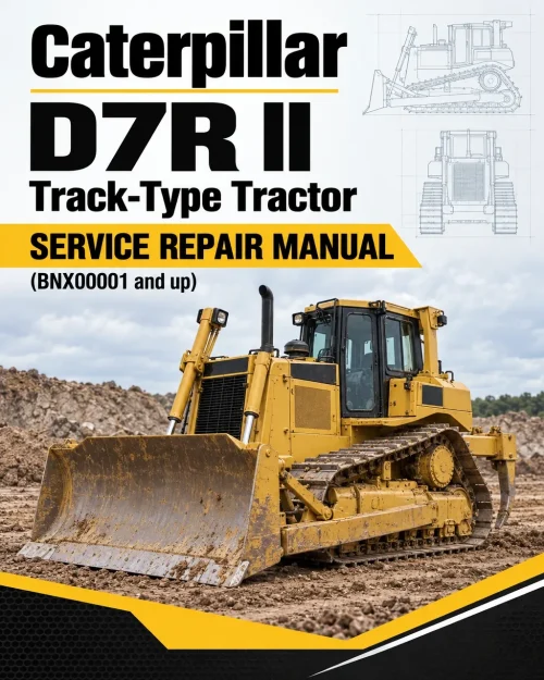 Caterpillar CAT D7R II Track-Type Tractor Service Repair Manual (BNX00001 and up) Caterpillar CAT D7R II Track-Type Tractor Service Repair Manual (BNX00001 and up)