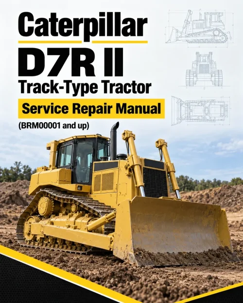 Caterpillar CAT D7R II Track-Type Tractor Service Repair Manual (BRM00001 and up) Caterpillar CAT D7R II Track-Type Tractor Service Repair Manual (BRM00001 and up)
