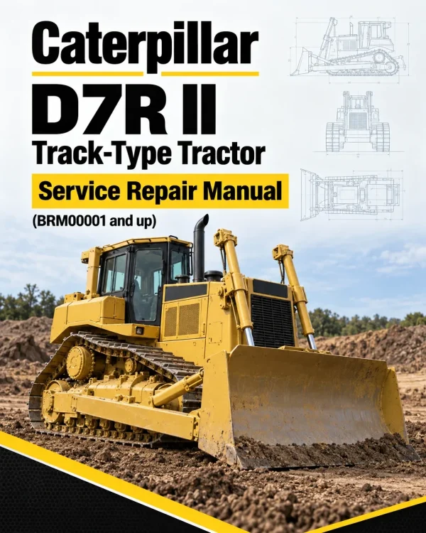 Caterpillar CAT D7R II Track-Type Tractor Service Repair Manual (BRM00001 and up) Caterpillar CAT D7R II Track-Type Tractor Service Repair Manual (BRM00001 and up)