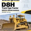 Caterpillar CAT D8H Track-Type Tractor Service Repair Manual (36A00001 and up)