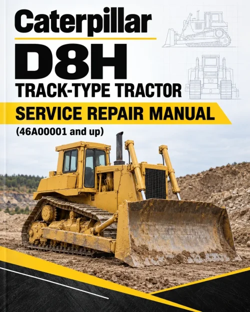 Caterpillar CAT D8H Track-Type Tractor Service Repair Manual (46A00001 and up) Caterpillar CAT D8H Track-Type Tractor Service Repair Manual (46A00001 and up)