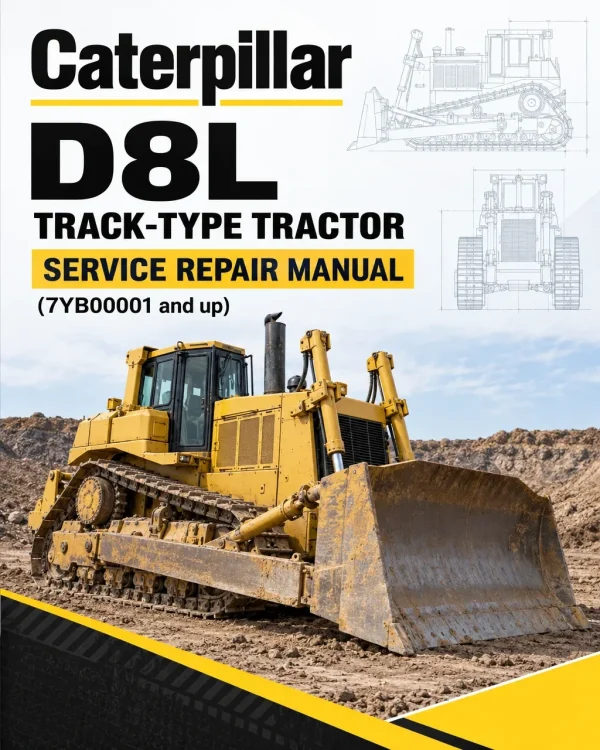 Caterpillar CAT D8L Track-Type Tractor Service Repair Manual (7YB00001 and up) Caterpillar CAT D8L Track-Type Tractor Service Repair Manual (7YB00001 and up)