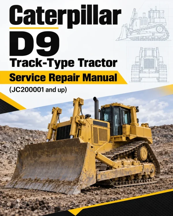 Caterpillar CAT D9 Track-Type Tractor Service Repair Manual (JC200001 and up) Caterpillar CAT D9 Track-Type Tractor Service Repair Manual (JC200001 and up)