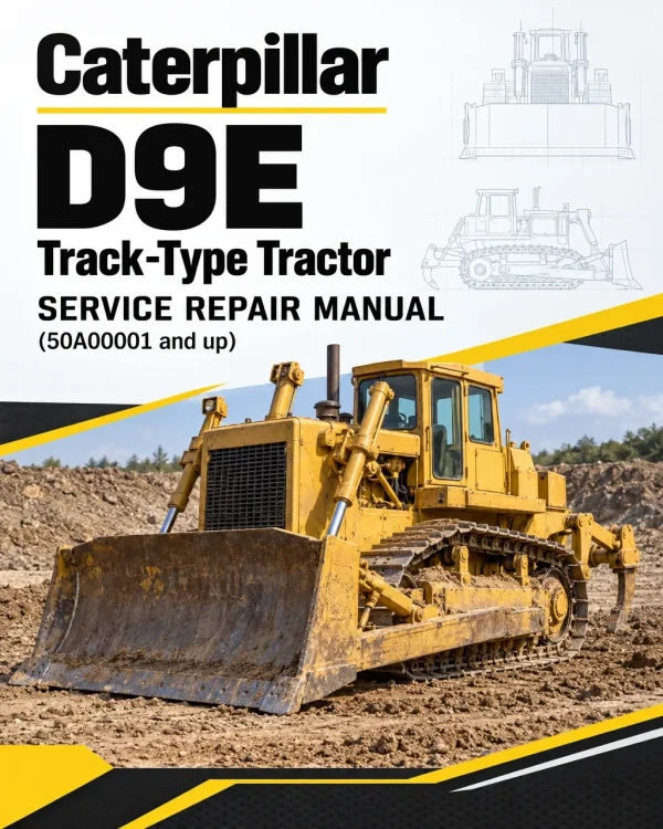 Caterpillar CAT D9E Track-Type Tractor Service Repair Manual (50A00001 and up) Caterpillar CAT D9E Track-Type Tractor Service Repair Manual (50A00001 and up)