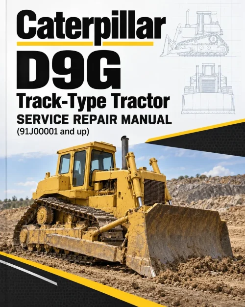 Caterpillar CAT D9G Track-Type Tractor Service Repair Manual (91J00001 and up)