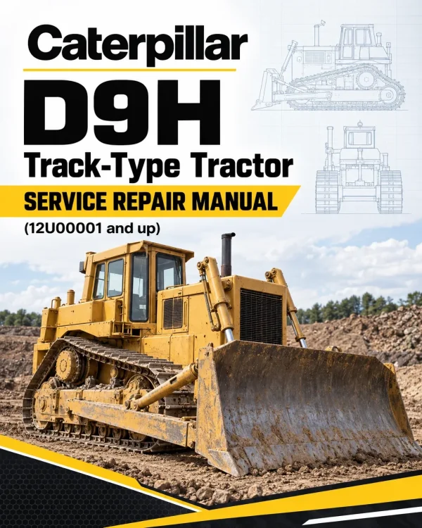 Caterpillar CAT D9H Track-Type Tractor Service Repair Manual (12U00001 and up) Caterpillar CAT D9H Track-Type Tractor Service Repair Manual (12U00001 and up)