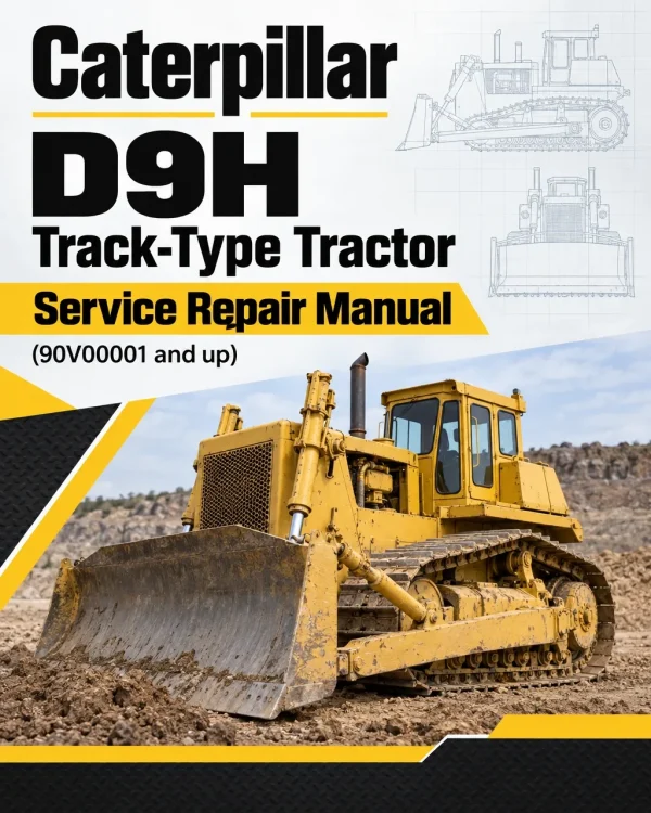 Caterpillar CAT D9H Track-Type Tractor Service Repair Manual (90V00001 and up) Caterpillar CAT D9H Track-Type Tractor Service Repair Manual (90V00001 and up)