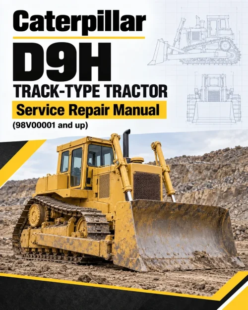 Caterpillar CAT D9H Track-Type Tractor Service Repair Manual (98V00001 and up)