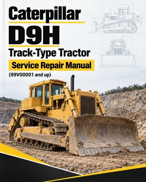 Caterpillar CAT D9H Track-Type Tractor Service Repair Manual (99V00001 and up)