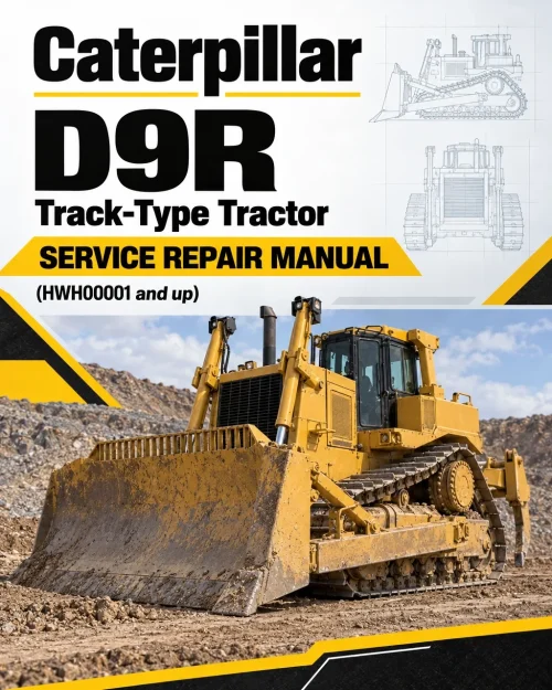 Caterpillar CAT D9R Track-Type Tractor Service Repair Manual (HWH00001 and up)