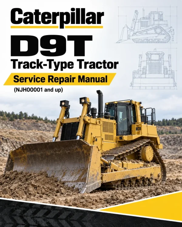 Caterpillar CAT D9T Track-Type Tractor Service Repair Manual (NJH00001 and up)