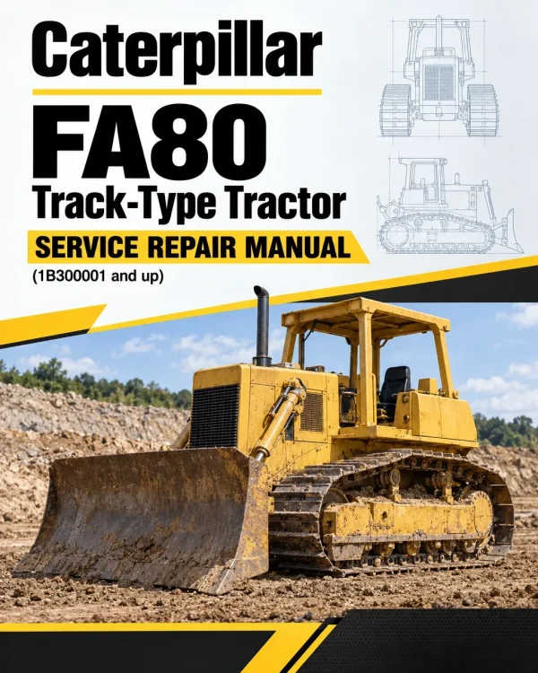 Caterpillar CAT FA80 Track-Type Tractor Service Repair Manual (1B300001 and up) Caterpillar CAT FA80 Track-Type Tractor Service Repair Manual (1B300001 and up)