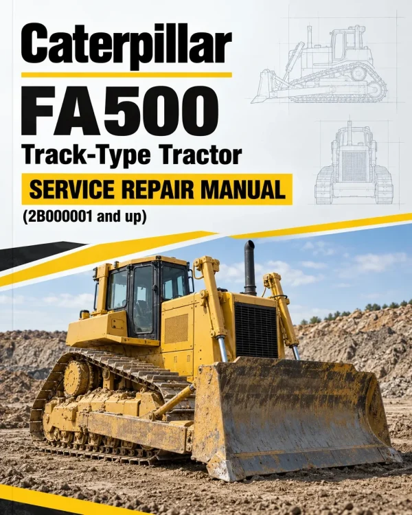 Caterpillar CAT FA500 Track-Type Tractor Service Repair Manual (2B000001 and up) Caterpillar CAT FA500 Track-Type Tractor Service Repair Manual (2B000001 and up)