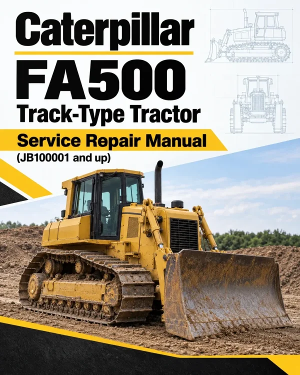 Caterpillar CAT FA500 Track-Type Tractor Service Repair Manual (JB100001 and up) Caterpillar CAT FA500 Track-Type Tractor Service Repair Manual (JB100001 and up)