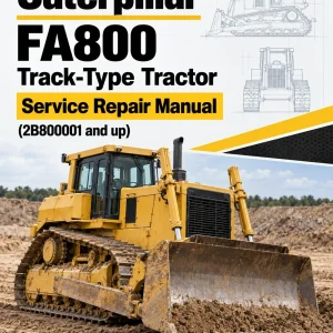 Caterpillar CAT FA800 Track-Type Tractor Service Repair Manual (2B800001 and up) Caterpillar CAT FA800 Track-Type Tractor Service Repair Manual (2B800001 and up)