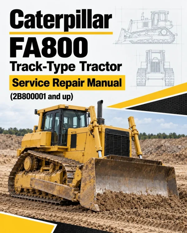 Caterpillar CAT FA800 Track-Type Tractor Service Repair Manual (2B800001 and up) Caterpillar CAT FA800 Track-Type Tractor Service Repair Manual (2B800001 and up)