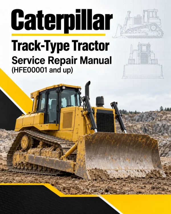 Caterpillar CAT Track-Type Tractor Service Repair Manual (HFE00001 and up)