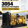 Caterpillar CAT 3054 Generator Set Engine Service Repair Manual (4ZK00001 and up) Caterpillar CAT 3054 Generator Set Engine Service Repair Manual (4ZK00001 and up)